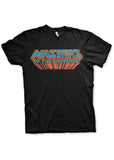 Retro Movies Masters Of The Universe Logo T-Shirt Black