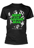 Retro Movies Night Of The Living Dead T-Shirt Black
