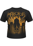 Retro Movies Metropolis T-Shirt Black