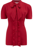 Rock N Romance Betsy 40's Blouse Red