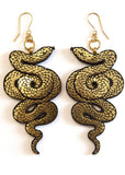 Rosita Bonita Serpent Earrings Gold