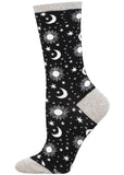 Socksmith Sokken Moon Child Socks Black