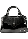 Sourpuss Locked Out Glossy Bag Black