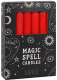 Succubus Love Spell 12 Candles Red