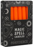 Succubus Confidence Spell 12 Candles Orange