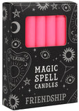 Succubus Friendship Spell 12 Candles Pink