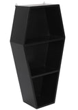 Succubus Coffin Display Shelves Black
