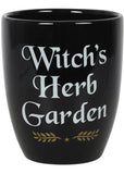 Succubus Witch's Herb Garden Planter Black