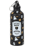 Succubus Halloween Witches Brew Metal Waterbottle Black