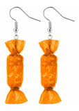 Succubus Jewellery Sweets Drop Earrings Orange