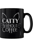 Succubus Gifts Catty Without Coffee Mug Black