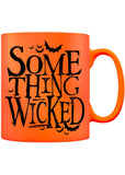 Succubus Gifts Something Wicked Halloween Mug Orange