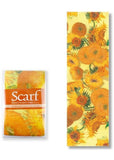 Succubus Art Sunflowers van Gogh Scarf