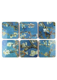 Succubus Art Almond Blossom van Gogh Set Of 6 Coasters