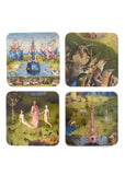Succubus Art Garden Of Earthly Delights Bosch Set Of 4 Coasters