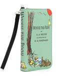Succubus Bags Winnie the Pooh Book Wristlet Wallet Green