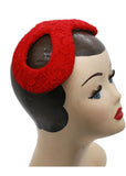 Succubus Fancy Infinity Lace 50's Hat Red