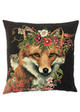 Succubus Home Fox Hamster Cushion Cover Black