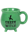 Succubus Green Witch Cauldron Mug Green