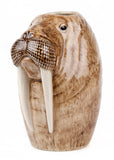 Succubus Home Animal Walrus Vase Brown