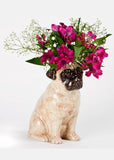 Succubus Home Animal Pug Vase Multi