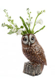 Succubus Home Animal Tawny Owl Vase Brown