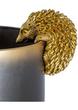 Succubus Home Hanging Hedgehog Pot Decoration Antique Gold