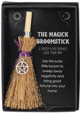 Succubus Home Pentagram Mini Magick Broomstick