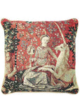Tapestry Bags Lady & Unicorn Sense of Sight Cushion Cover