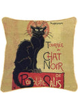 Tapestry Bags Steinlen Tournée du Chat Noir Cushion Cover