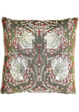 Tapestry Bags Morris Pimpernel and Thyme Cushion Case Red