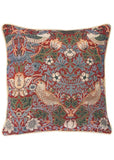 Tapestry Bags Morris Strawberry Thief Cushion Cover Red