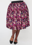 Unique Vintage x Gremlins Mogwai Rules 50's Swing Skirt