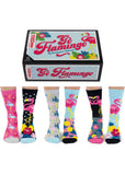 United Odd Socks 6 Ladies Socks Go Flamingo